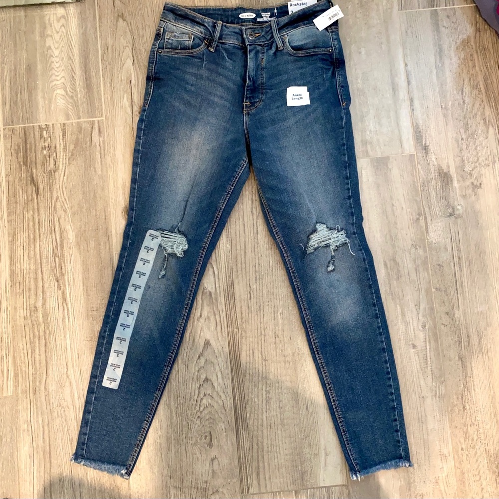 Old Navy rockstar skinny jeans